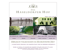 Tablet Screenshot of haseldorferhof.de